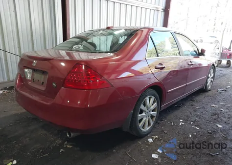 2007 Honda Accord 3.0 Ex z USA, uszkodzony, nr VIN 1HGCM66507A003056